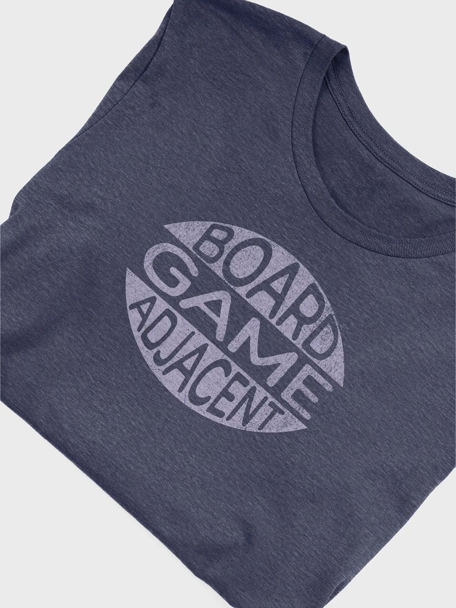Grunge Board Game Shirt, Nerdy T-shirt for Board Gamers, Blue, Board Game Adjacent product image (7)