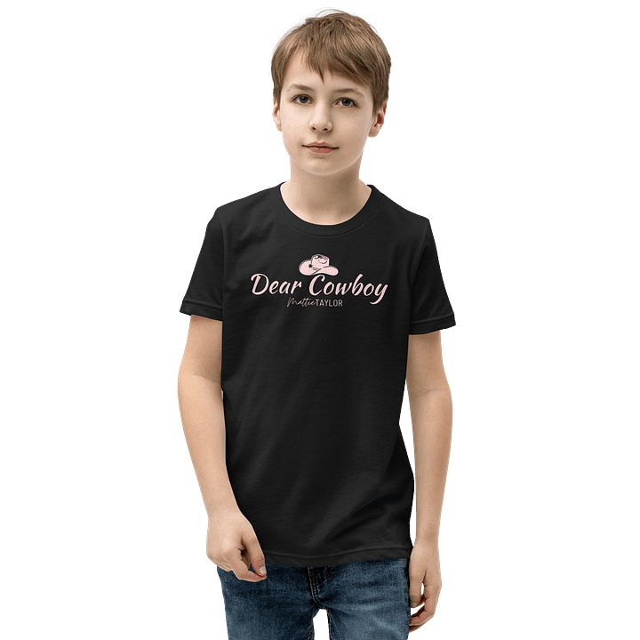 Youth Dear Cowboy Shirt (Black) product image (2)