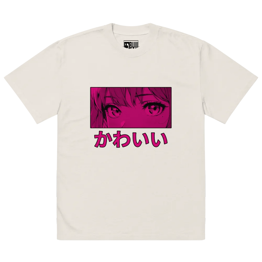 BUIII Kawaii Pink: Premium Oversized T-Shirt product image (9)