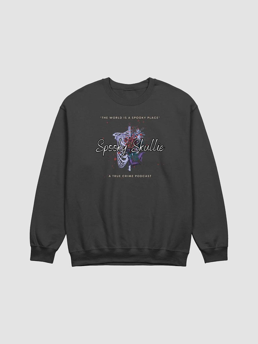Spooky Skullie Podcast Ribcage Sweatshirt product image (2)