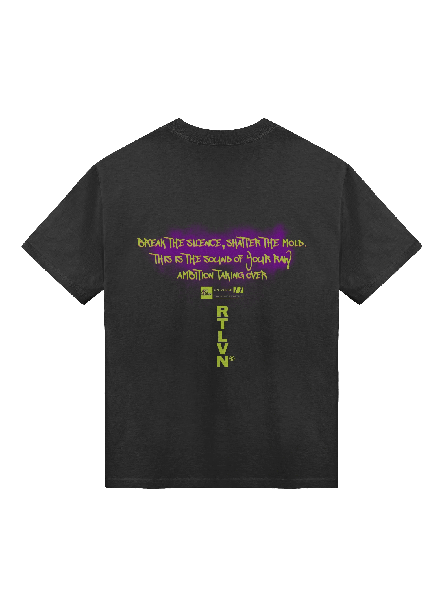 "UNLEASHED" Tee: Raw Power. Neon Soul. 🐾⚡️ product image (2)