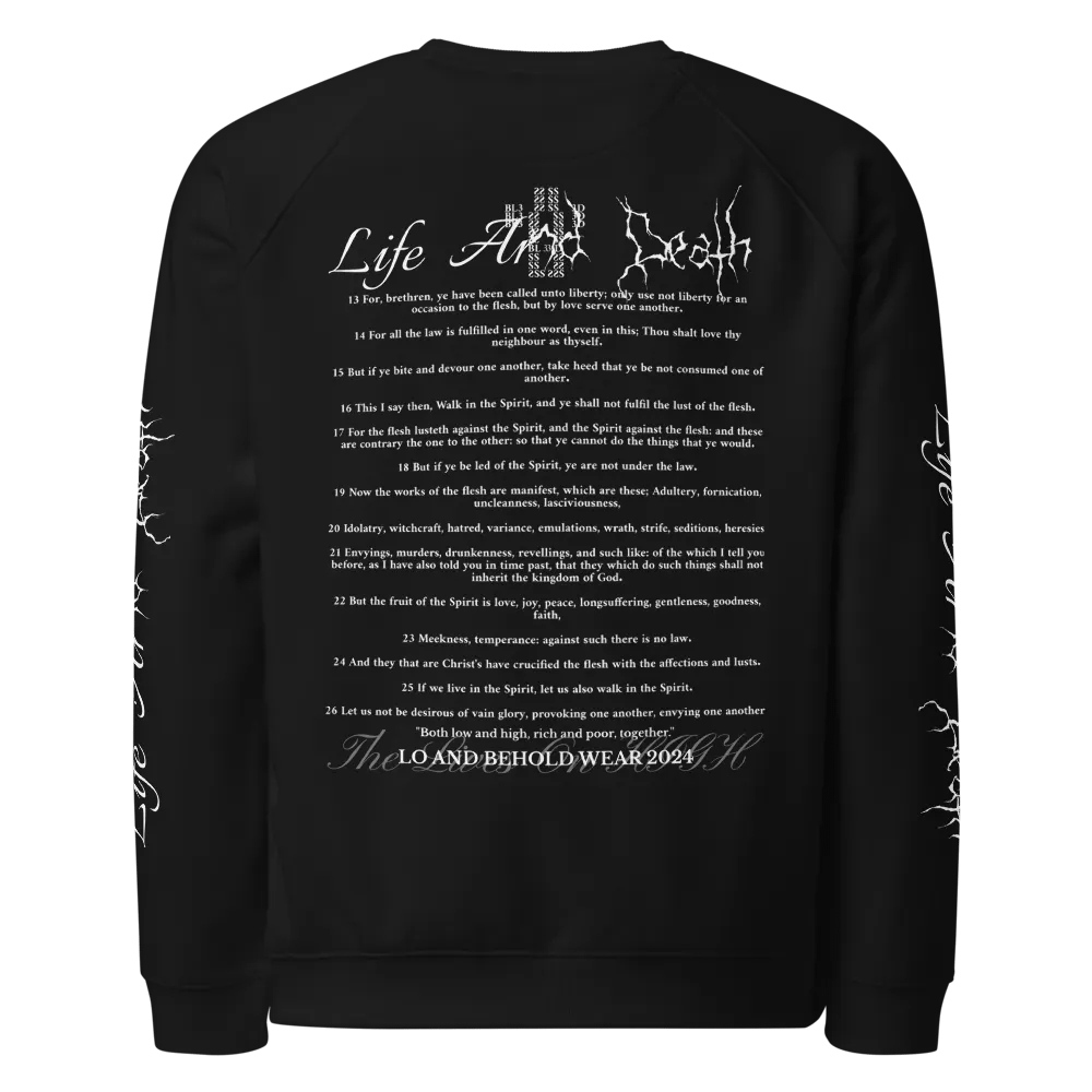 The Lives On HIGH | Life & Death | UNISEX Sweater product image (2)