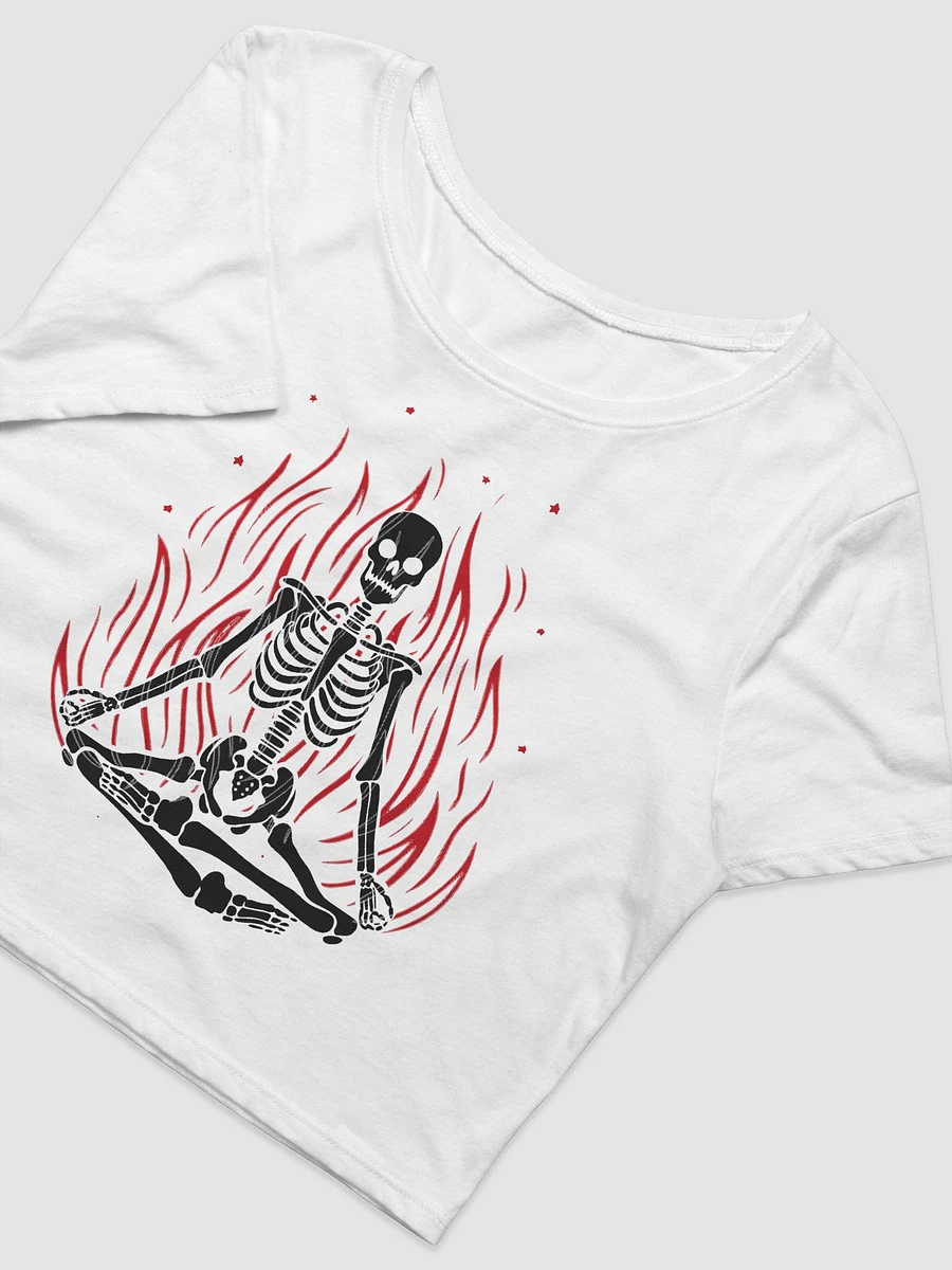 Skelly In Fire - Women's Crop Tee product image (3)