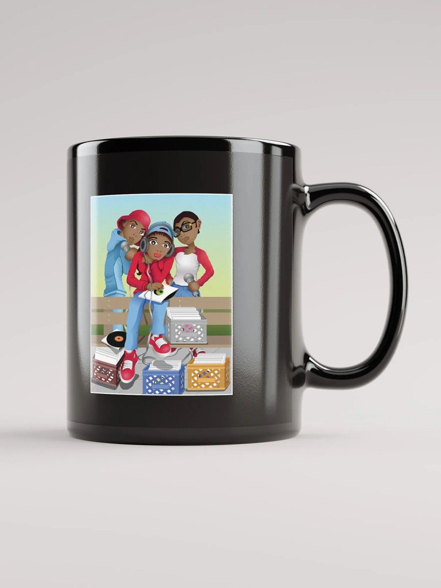 Rockin' The Block Party During The Day Mug - Black product image (1)