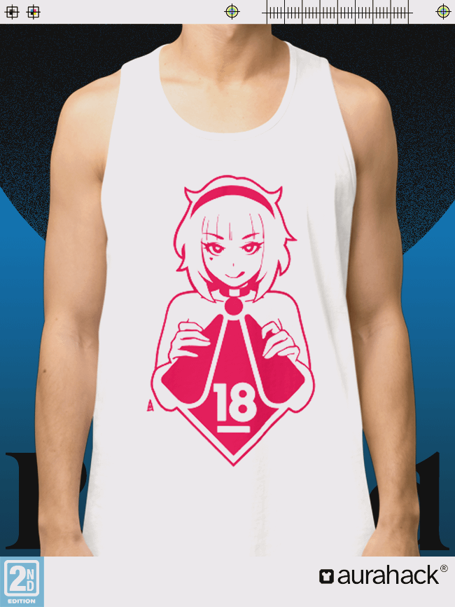 R18 - TANKTOP - WHITE product image (1)
