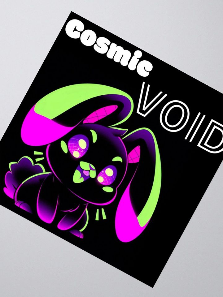 Cosmic VOID Bunny Sticker product image (2)