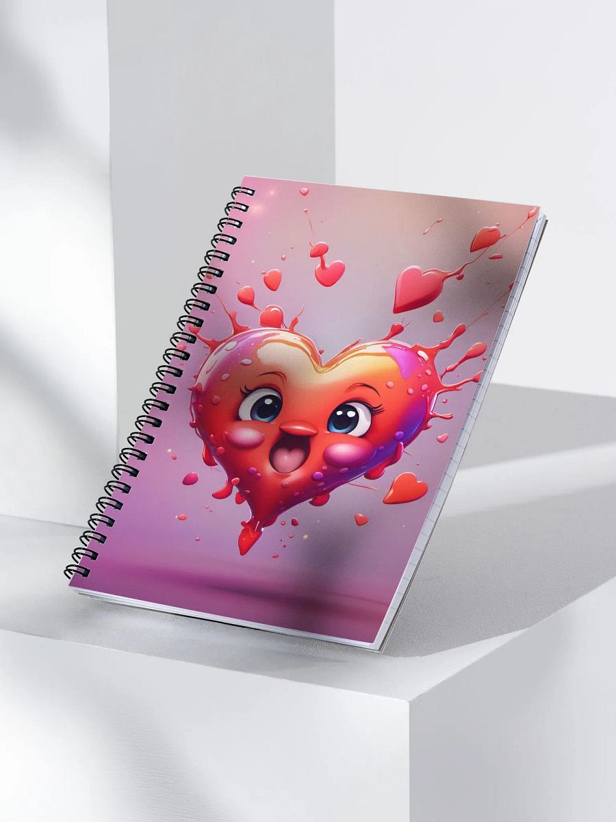 Cute Heart Notebook product image (3)
