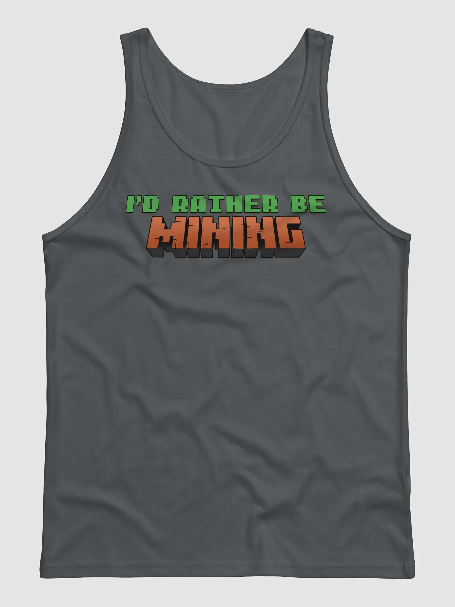 I'd Rather Be Mining Tank - Carrot Colours product image (4)
