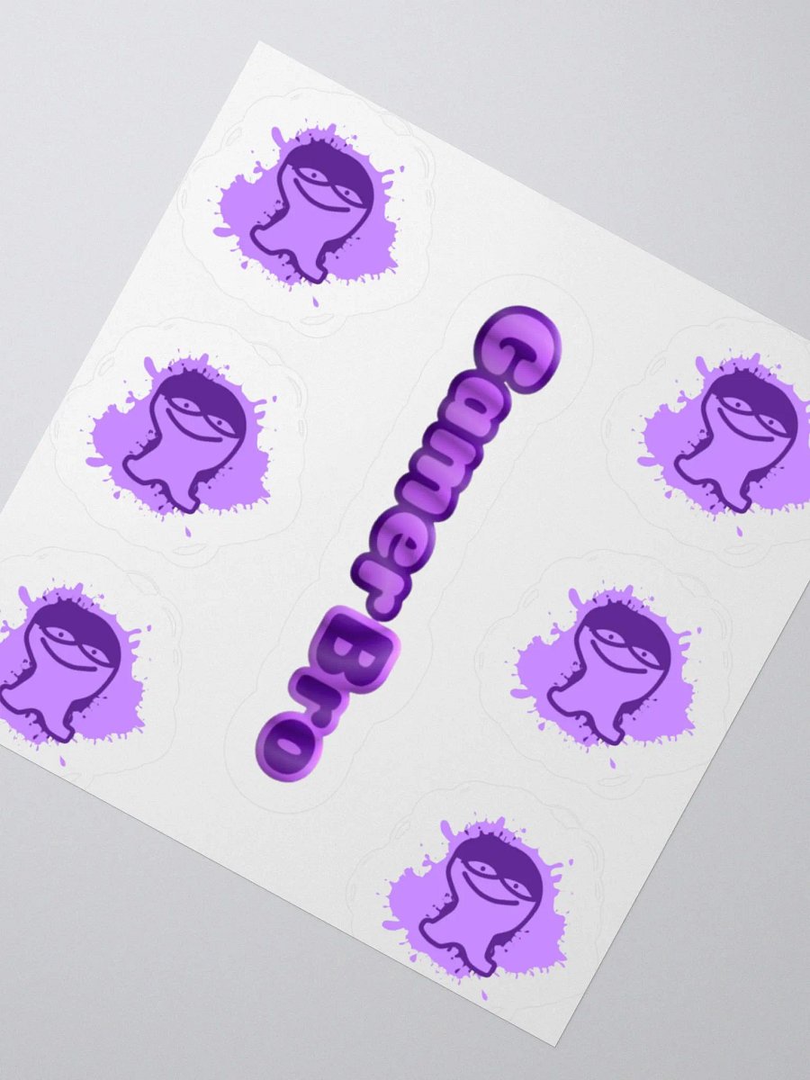Gloobly Paint splatter and logo sticker set product image (2)