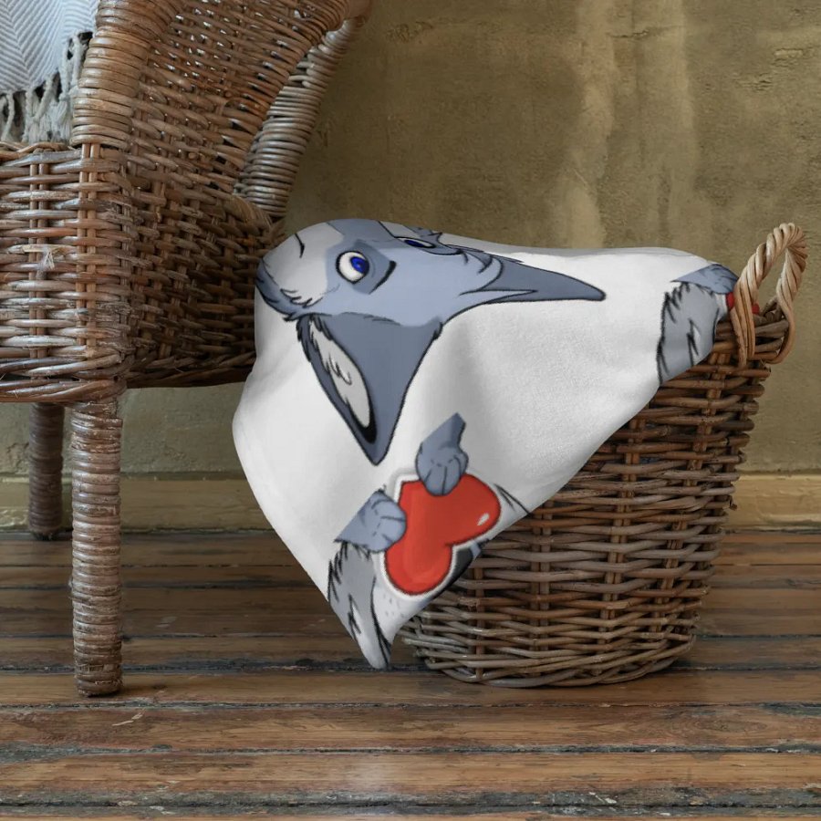 Heart spam throw blanket product image (22)