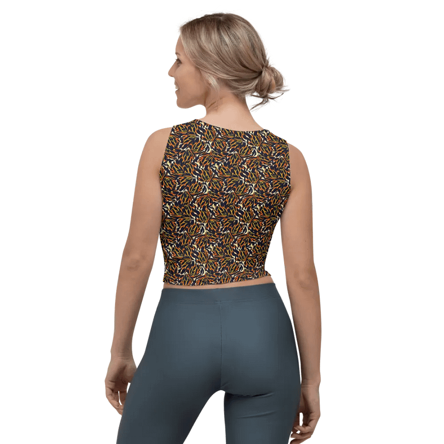 Tiger Flower | Crop Top product image (2)