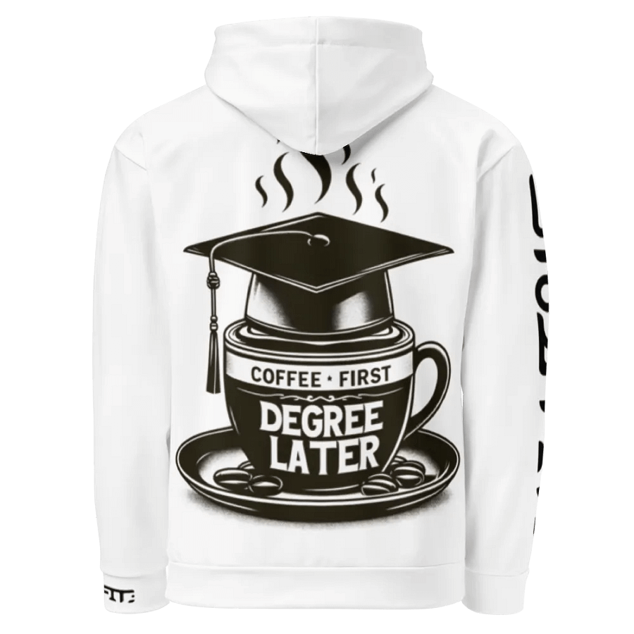 Coffee First - Recycled Hoodie product image (1)