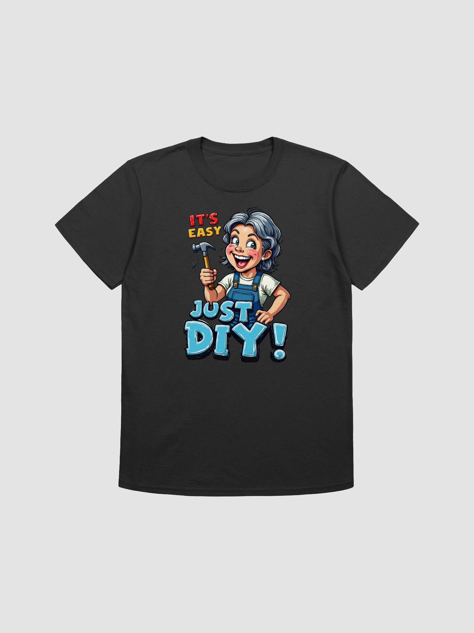 DIY Enthusiast Hammer Character T-Shirt product image (19)