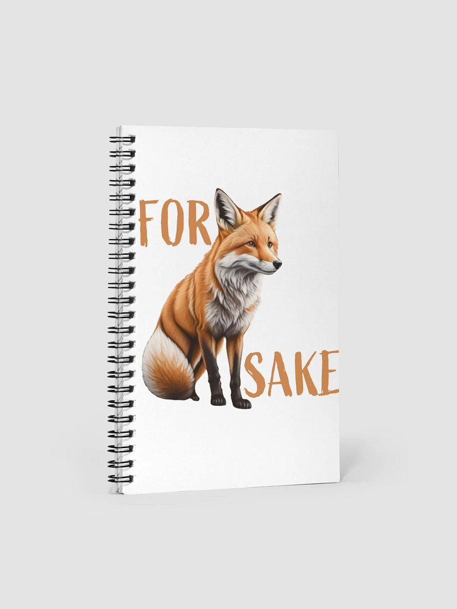 For Fox Sake - Notebook product image (1)
