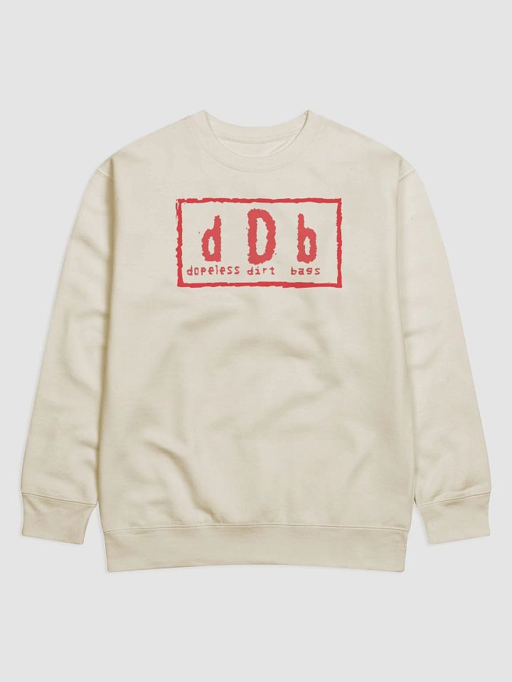 Red - d D b Sweatshirt product image (1)