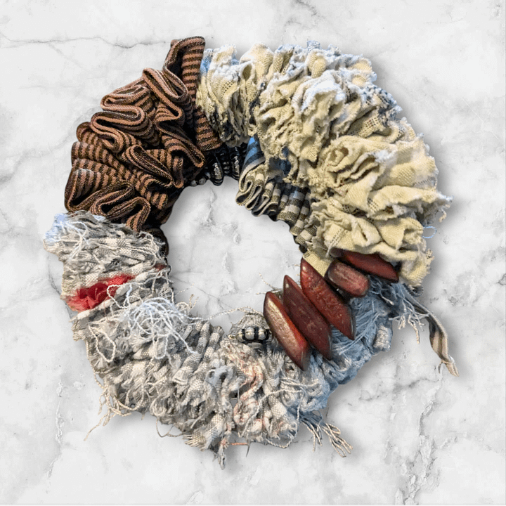 Boho Mixed Fabrics Snap Bracelet product image (2)