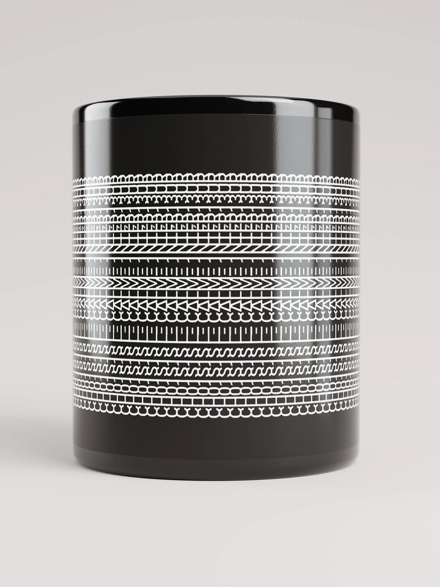 Mug Noir Codé Zen Blanc - Choisis le Calme Intérieur - Cadeau élégant product image (5)