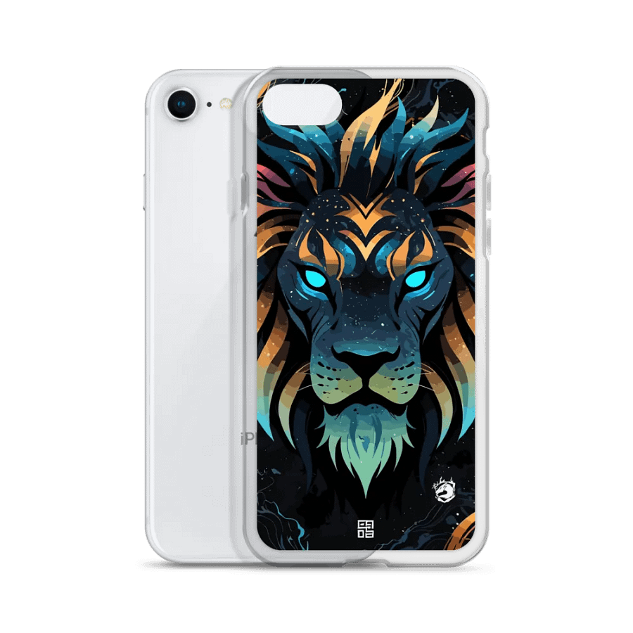 Space Colorful Lion iPhone® Case product image (51)