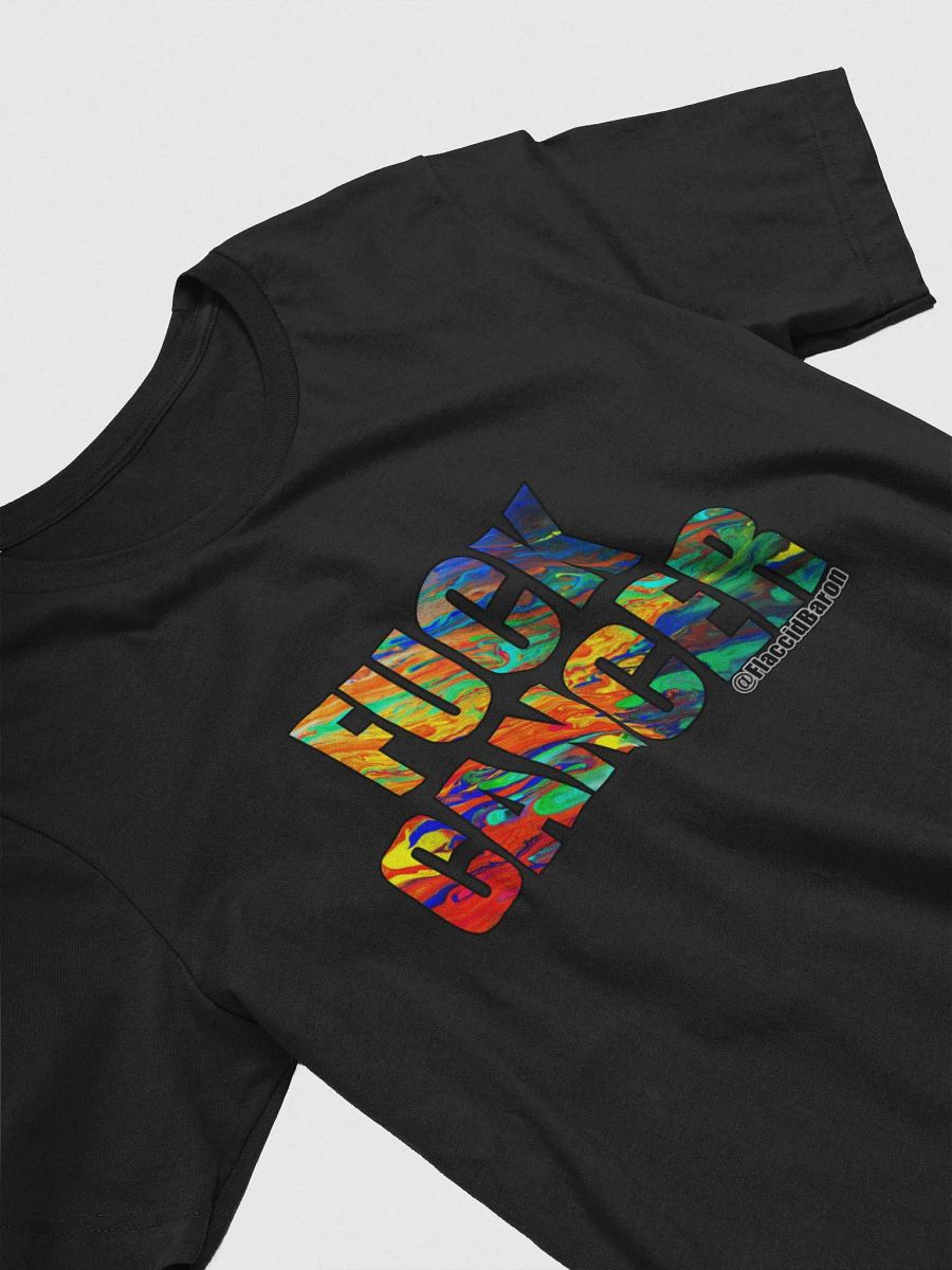 F*CK CANCER WATERCOLOR SUPERSOFT T-SHIRT product image (3)