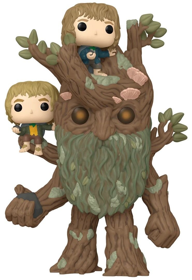 Funko POP! - The Lord of the Rings - Treebeard with Merry & Pipin, 15 cm product image (1)