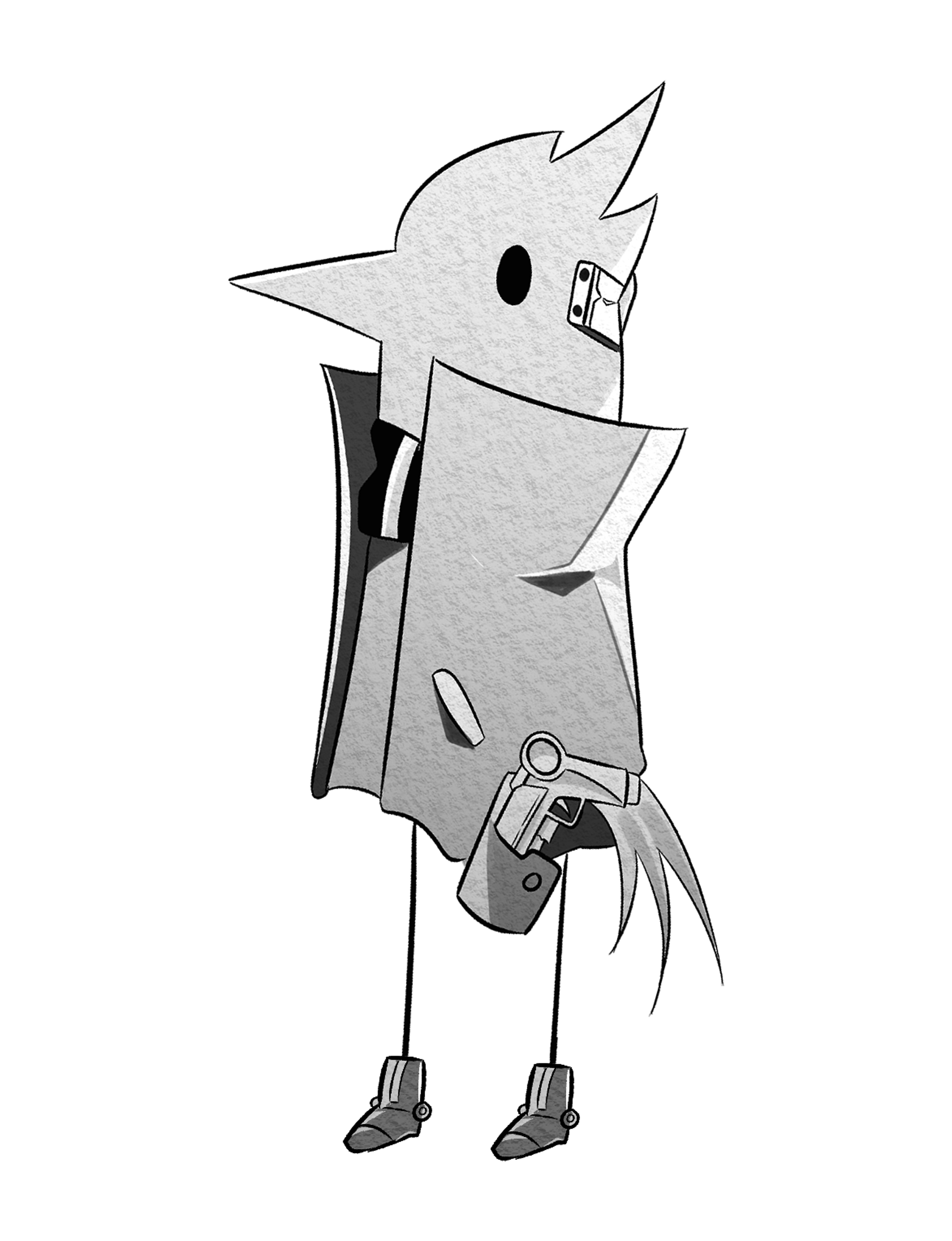 punpun falcodera sticker product image (1)