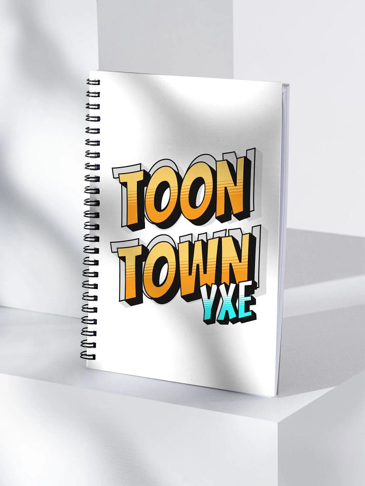 Toon Town YXE Spiral Notebook product image (1)