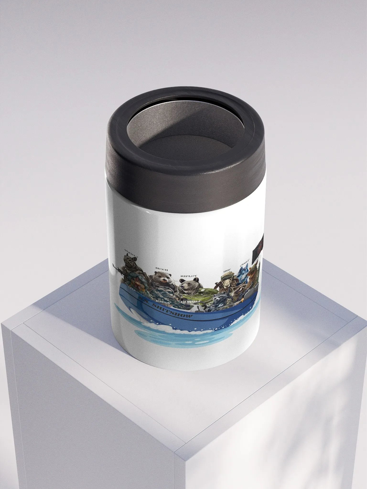 Shenanigators Crossing - Metal Coozie product image (4)