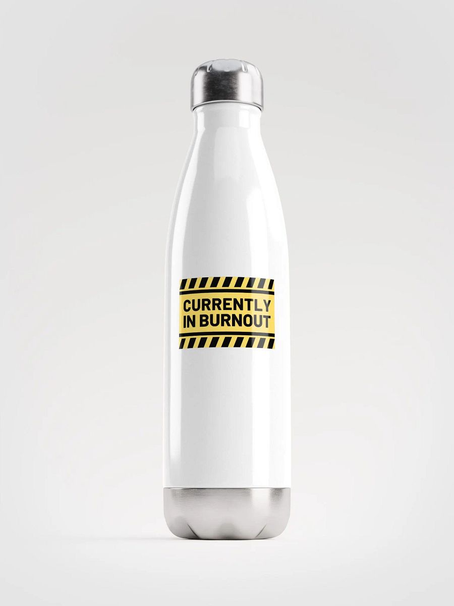 CURRENTLY IN BURNOUT stainless steel water bottle product image (7)