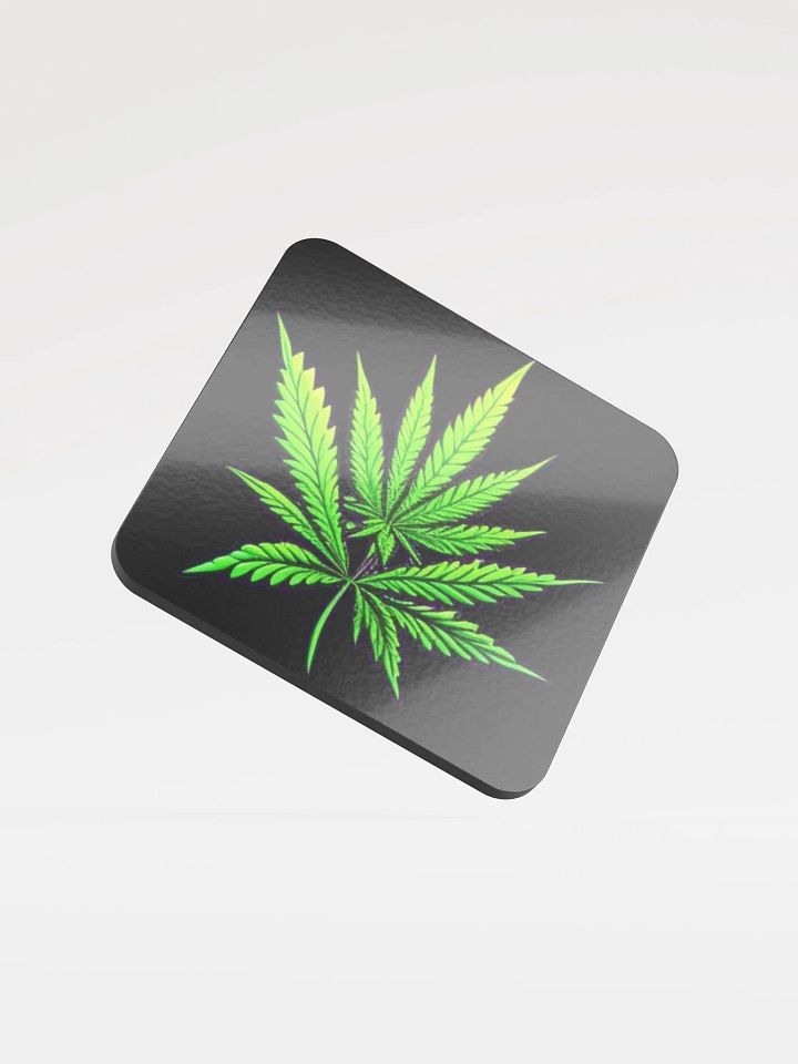 Weed Leafy Coaster product image (1)
