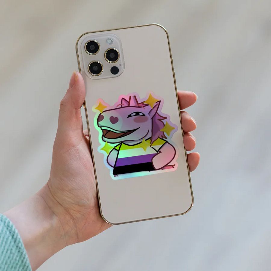 NB Pride Holographic Sticker product image (8)