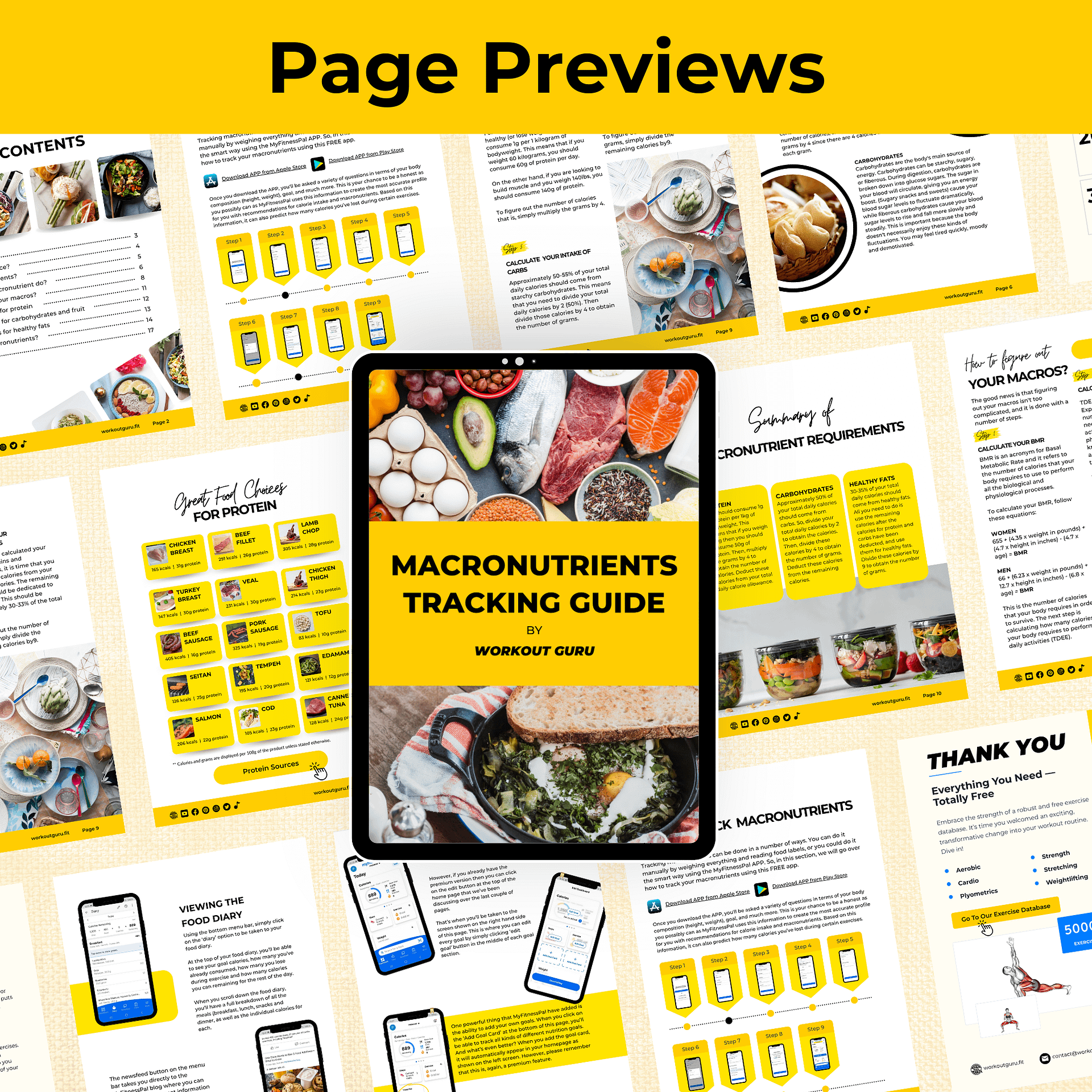 Macronutrients Tracking Guide Ebook product image (4)