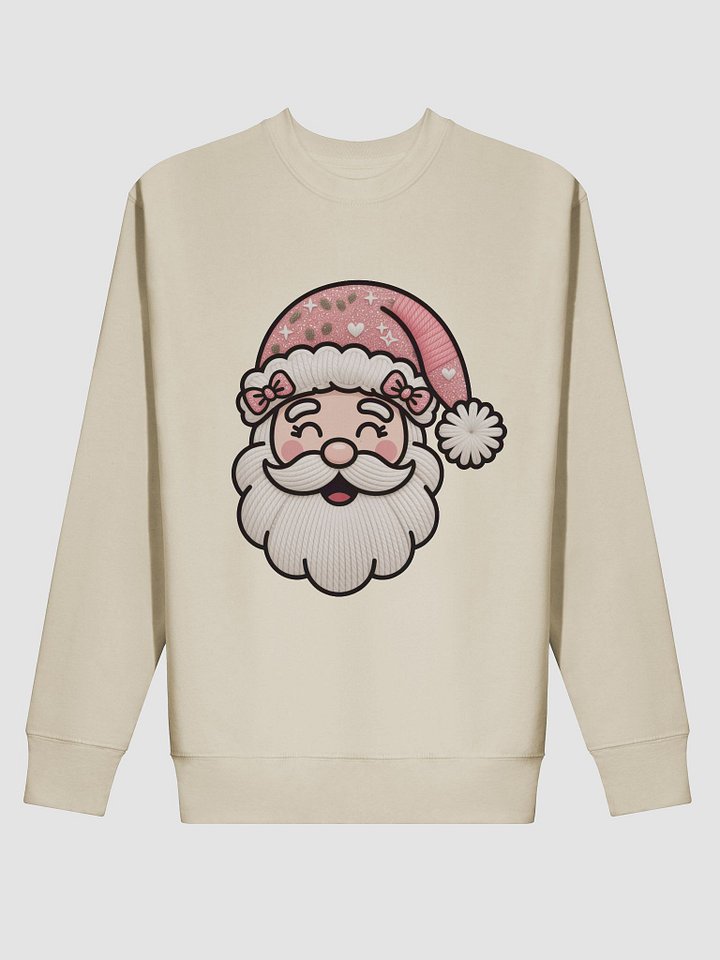Cheerful Santa Cotton Sweatshirt product image (20)