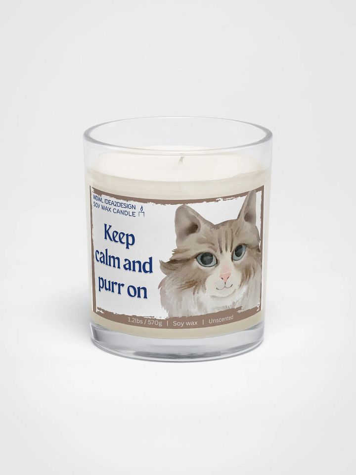 Persian Cat Lover Best Gift, Large Capacity, Great Value & Eco-Friendly Candle – 1.2 lbs of Pure Serenity product image (1)