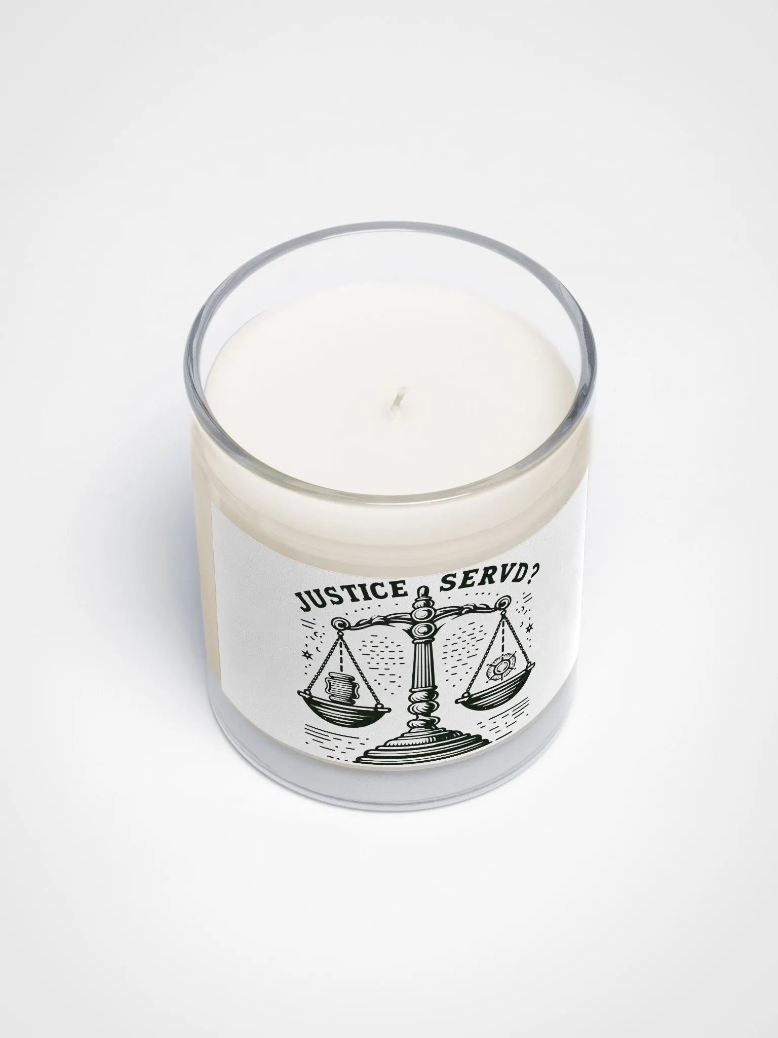 Justice Served? Aroma of Equity Candle product image (3)