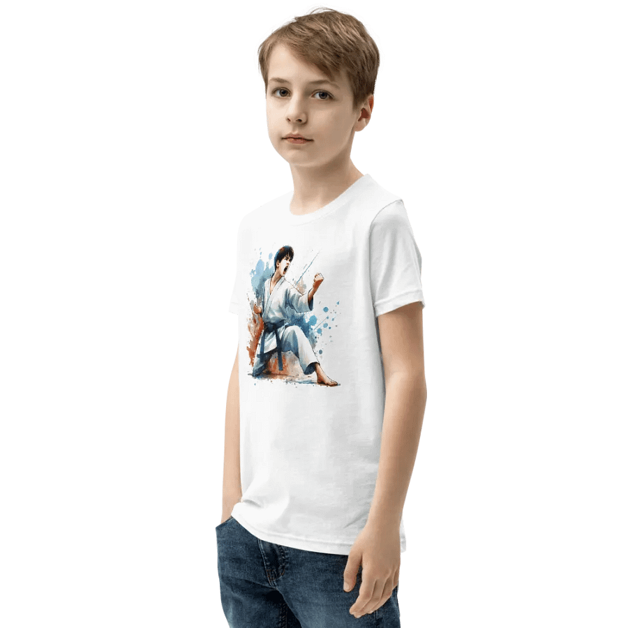 Spirit Shout Youth Karate T-Shirt product image (3)