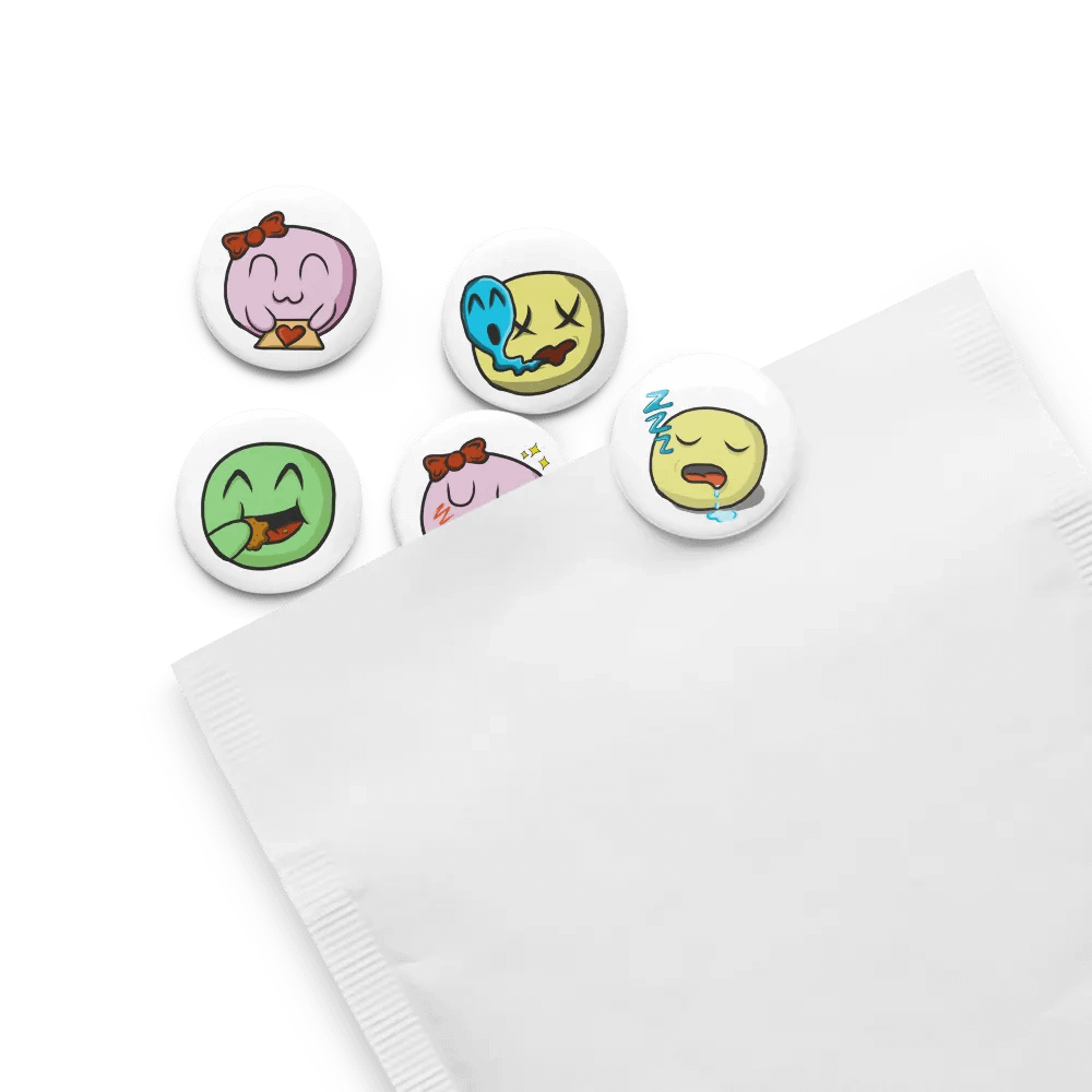 Dango OG Set - Pin Buttons product image (4)