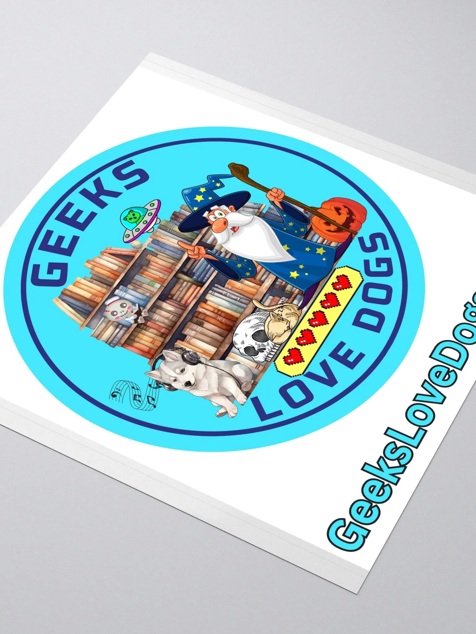 GeeksLoveDogs Vinyl product image (3)