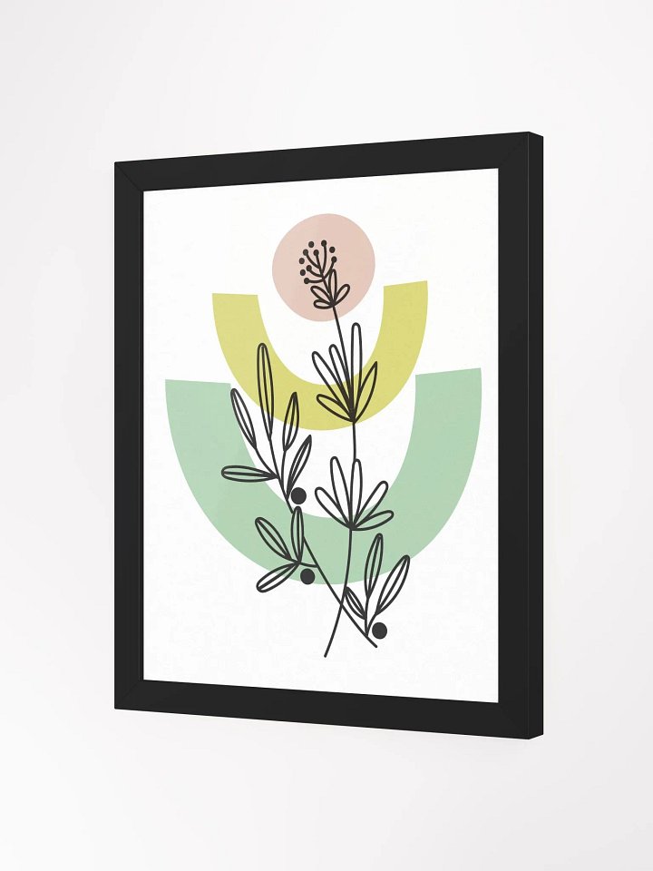 Vibrant Ayous Wood Framed Matte Poster product image (27)
