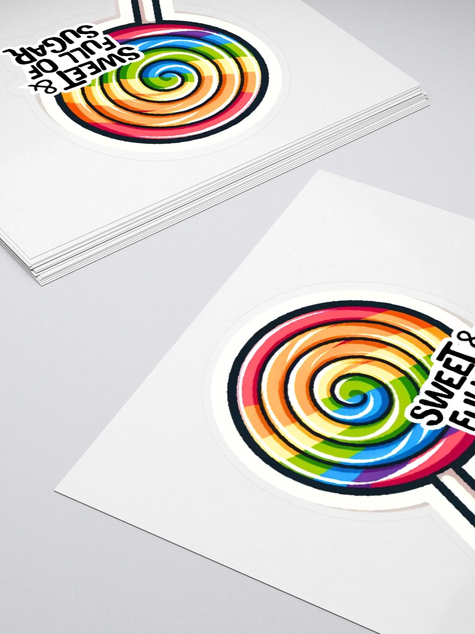 Sweet & Full of Sugar-Sassy & Style-Rainbow Sticker-LGBTQIA+ product image (11)