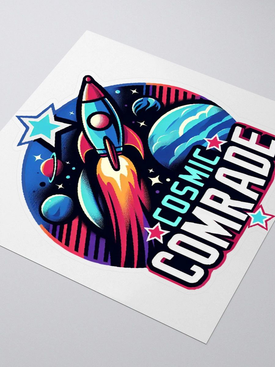 Cosmic Comrade Sticker product image (1)