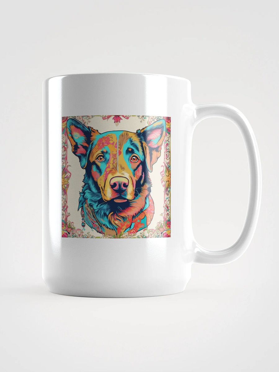 Vibrant Dog Portrait Mug product image (1)