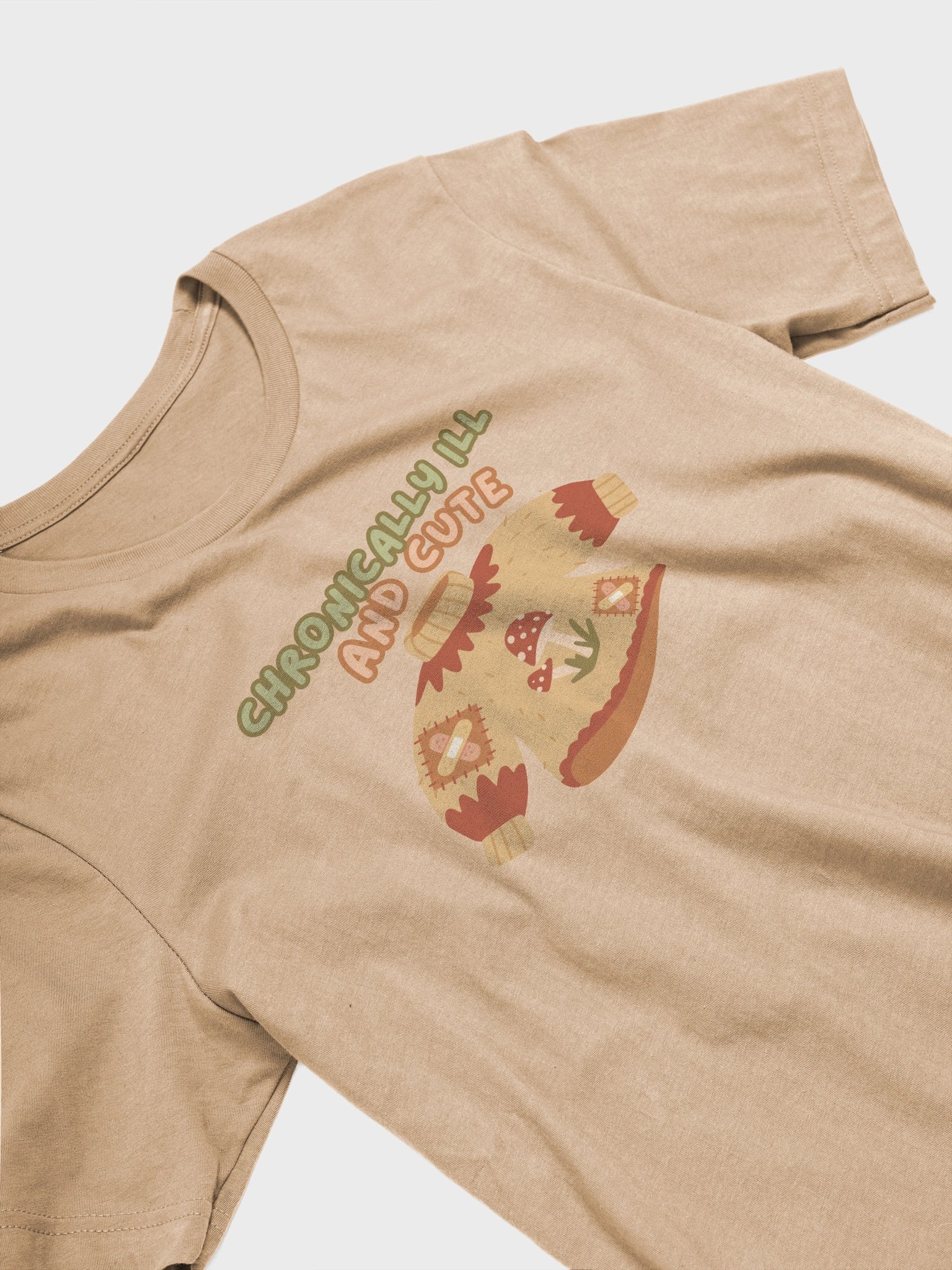 Fall Chronically Ill and Cute Tee product image (109)