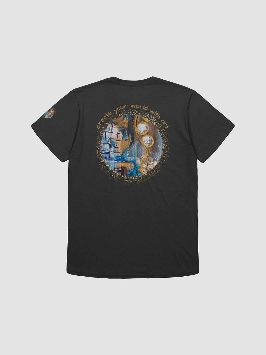 t shirt design with original artwork, round design product image (2)