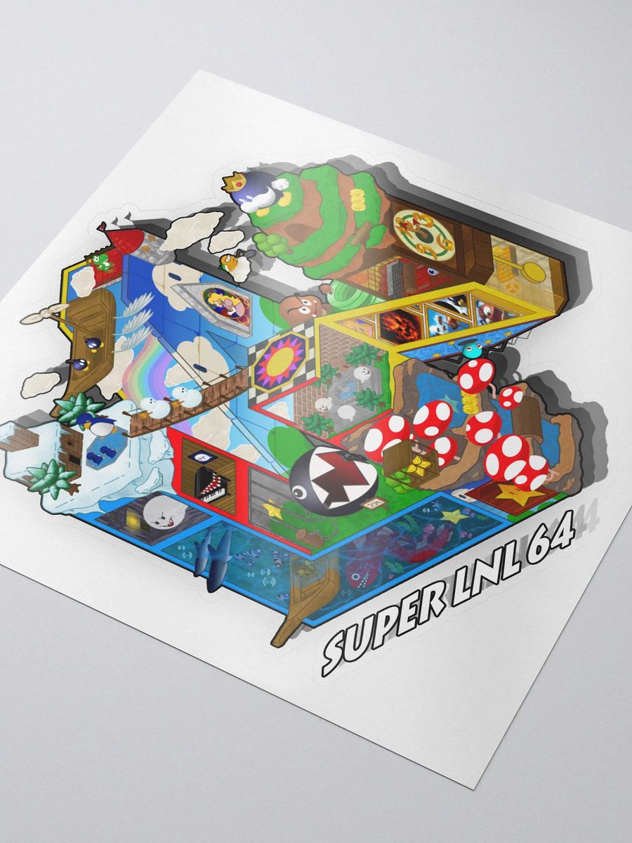 Super LNL 64 - Kiss Cut Sticker product image (3)