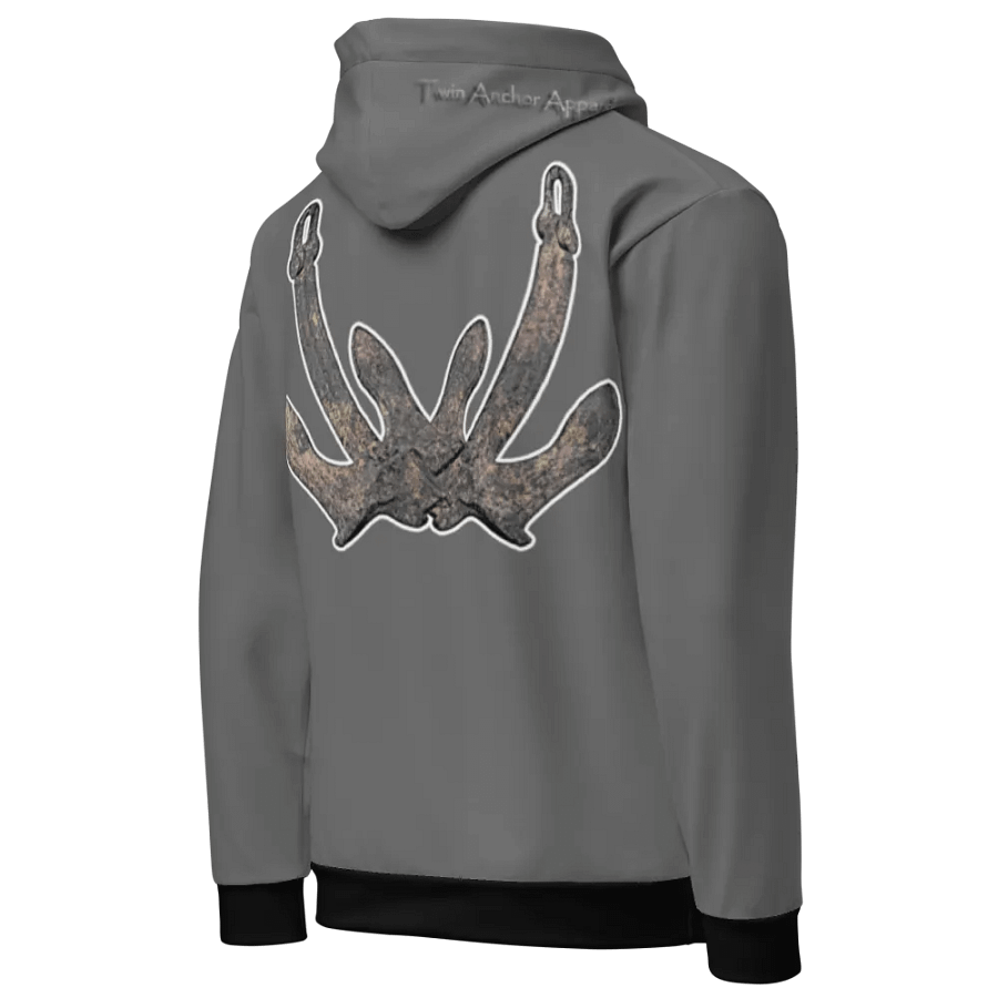 Gray Anchor Hoodie product image (8)