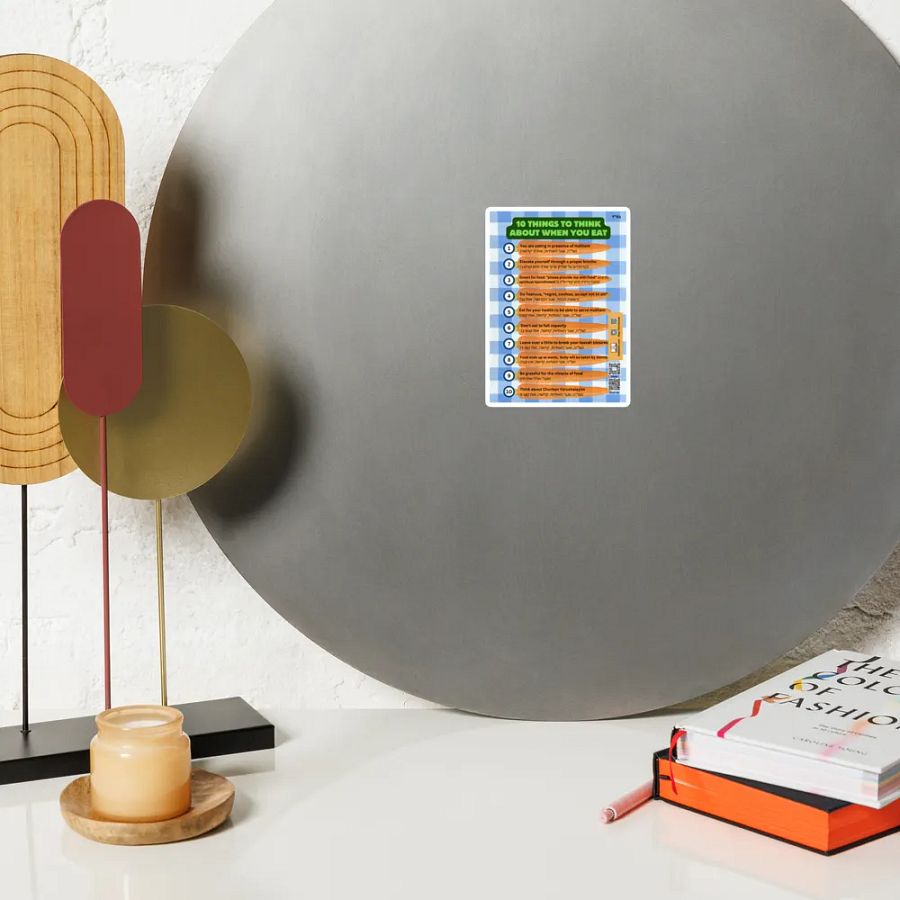 Magnet - 10 Things to Think About When You Eat product image (9)