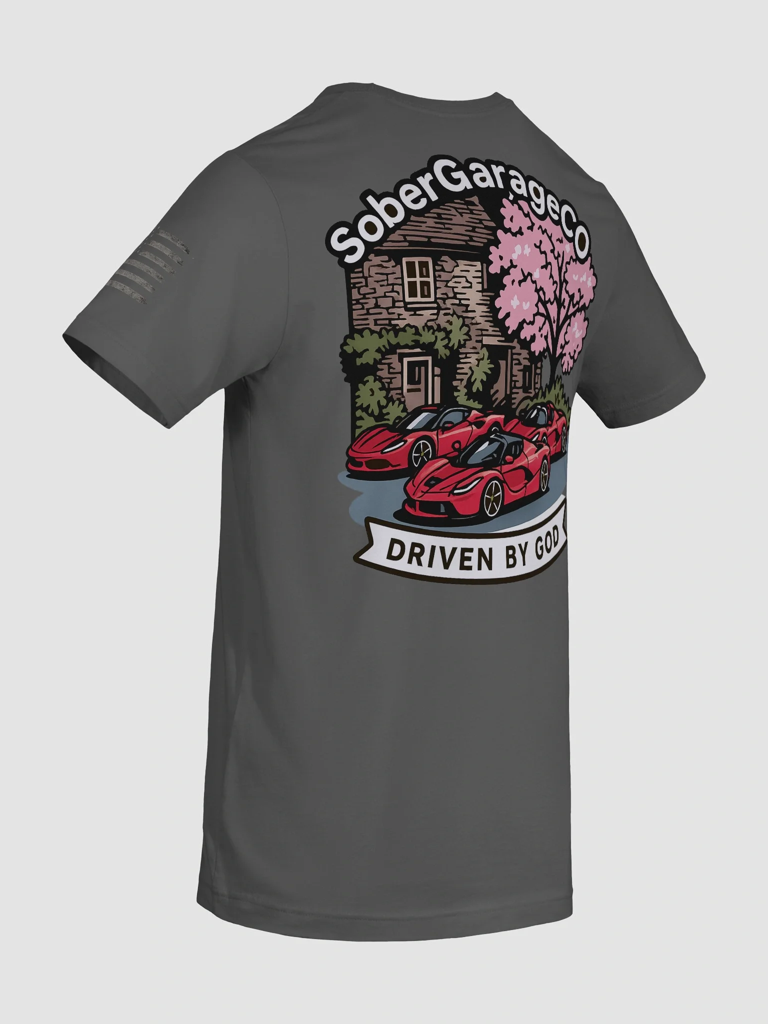 Ferrari Sober Garage CO Stylized T-Shirt product image (102)