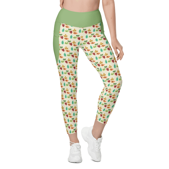 Korok Leggings w/Pockets - Olive product image (1)