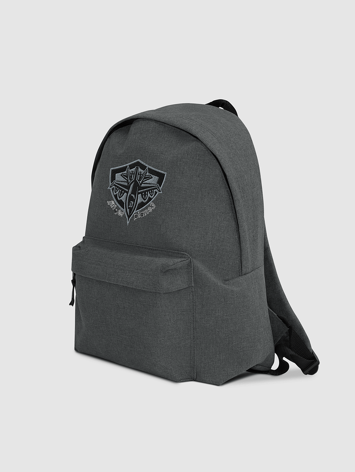 JJ's Embroidered Backpack Black Emblem product image (2)