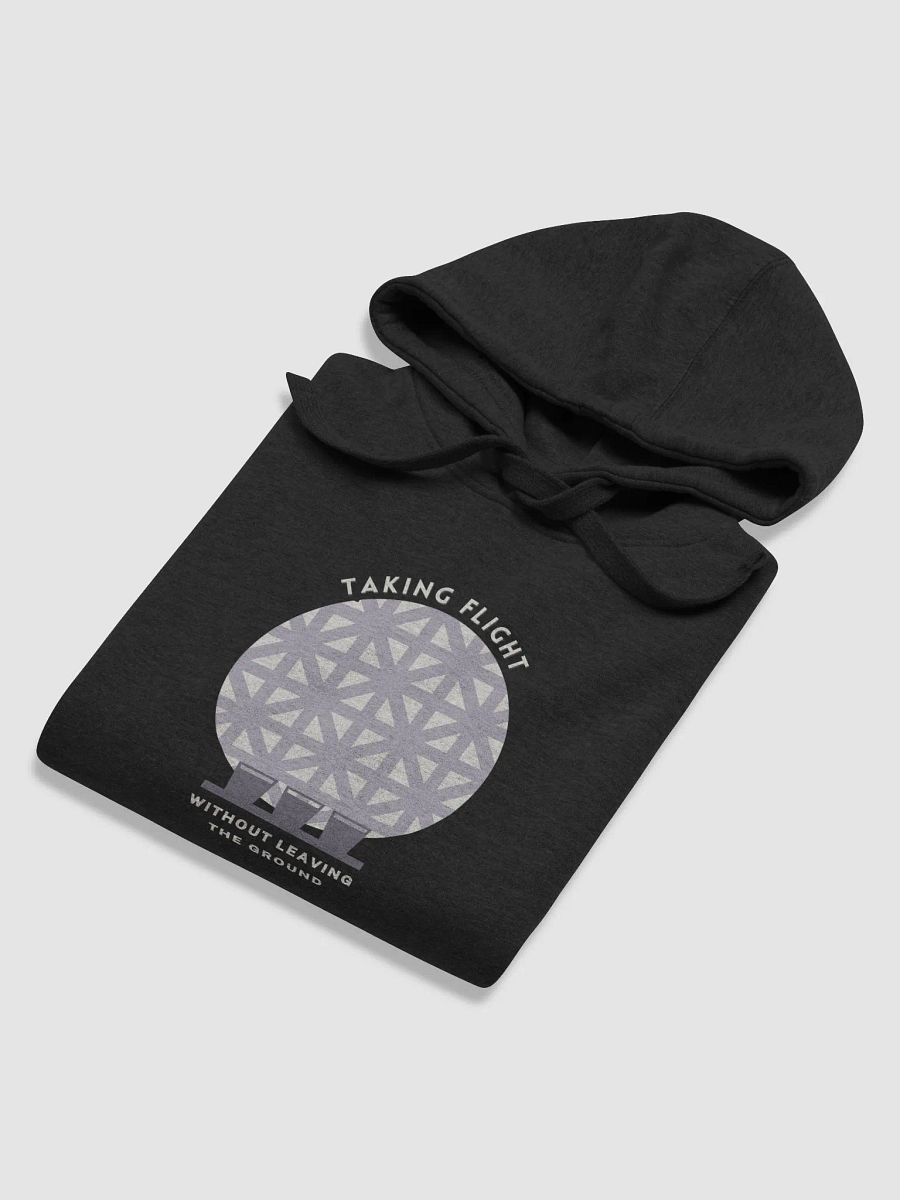 Drinking Around the World Disney Flight Hoodie: Gray Graphic on Dark Sweathsirt product image (35)